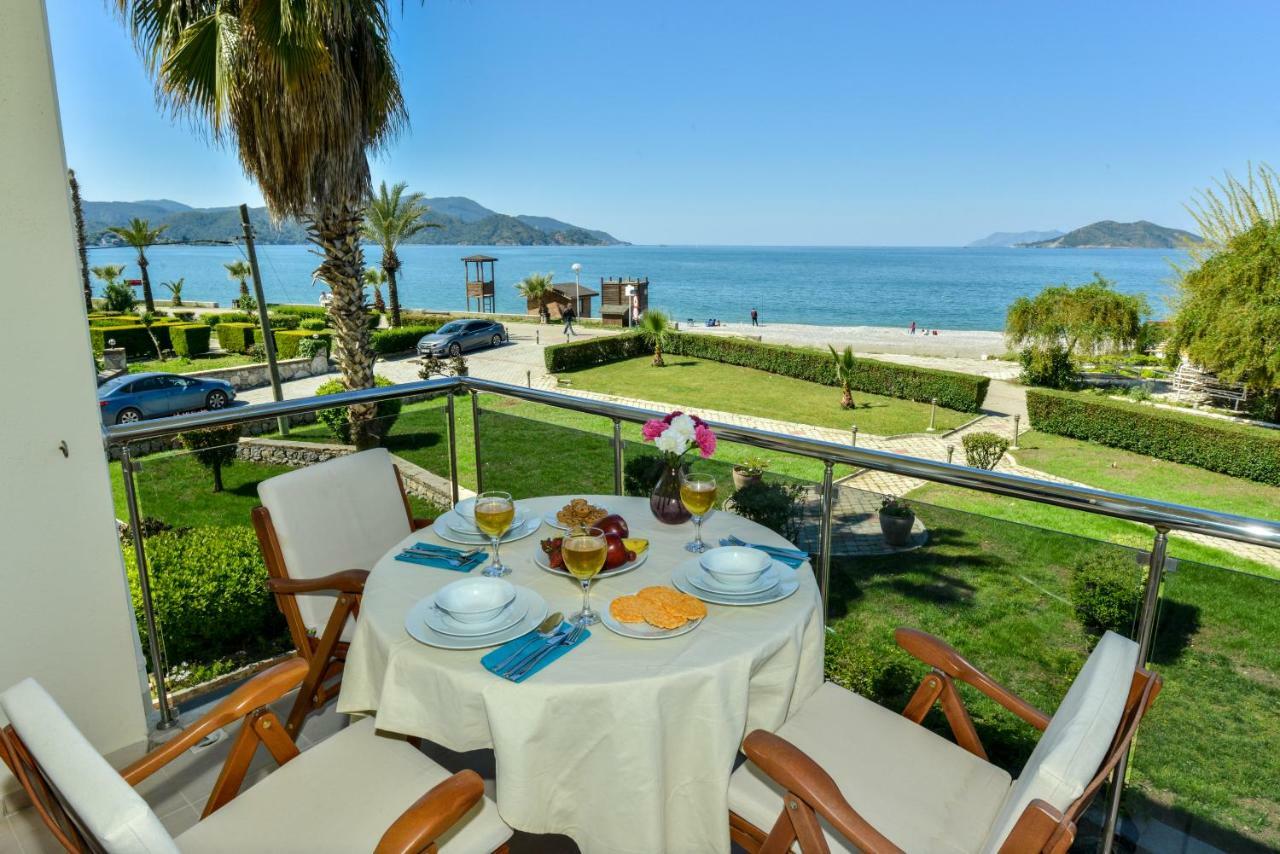 Saros Apartments Calis Beach Fethiye Eksteriør bilde
