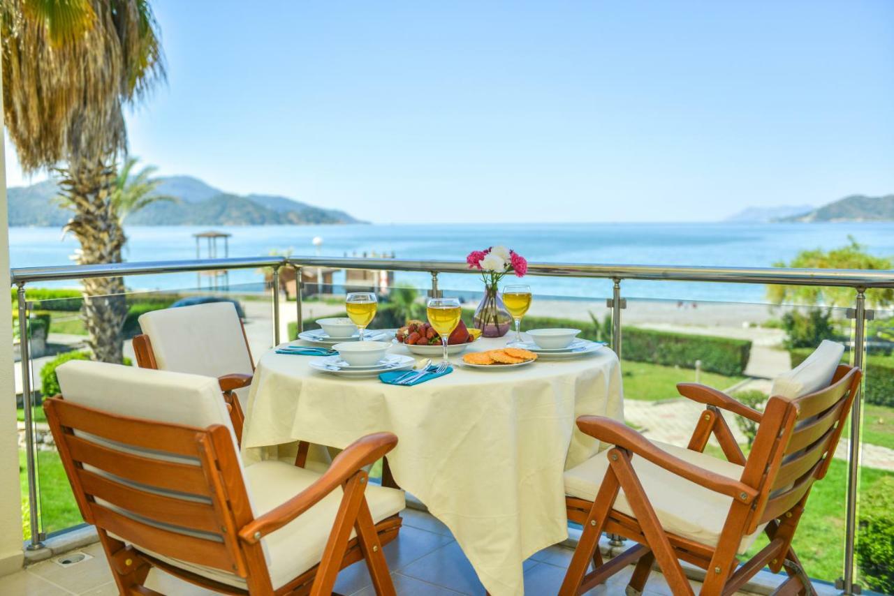 Saros Apartments Calis Beach Fethiye Eksteriør bilde
