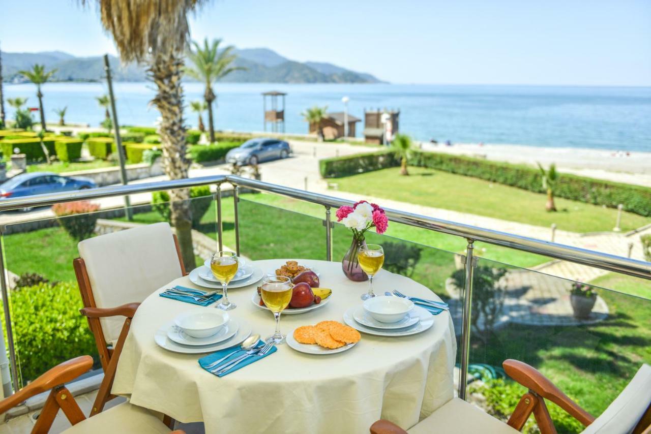 Saros Apartments Calis Beach Fethiye Eksteriør bilde